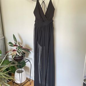 Maxi Dress with Bodysuit